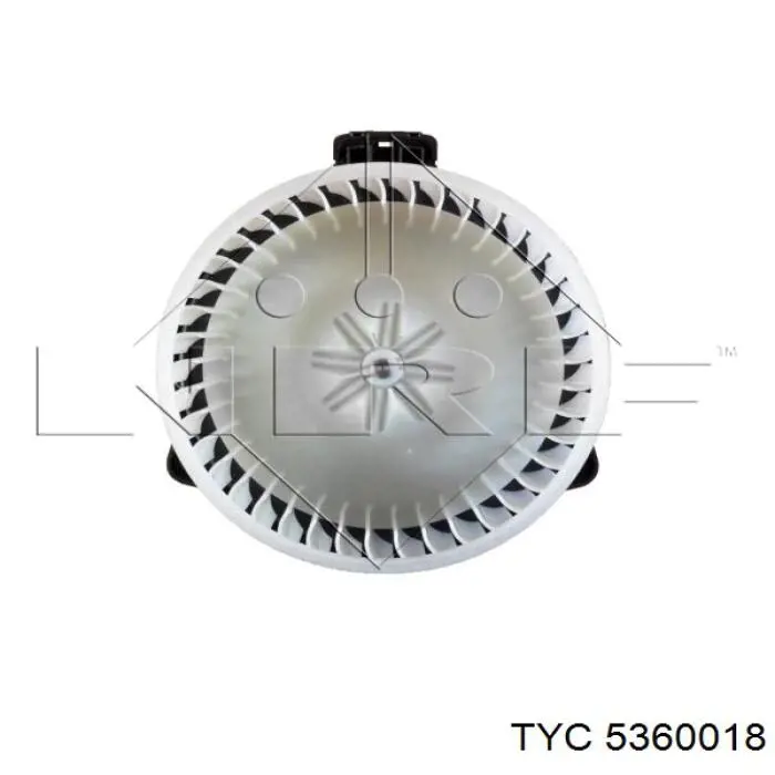 536-0018 TYC motor eléctrico, ventilador habitáculo