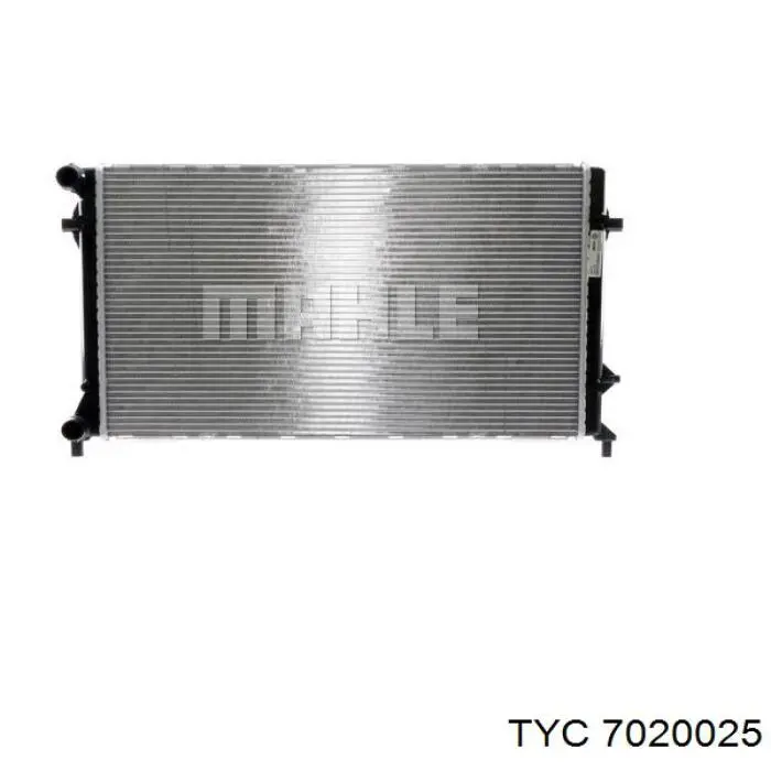 7020025 TYC radiador