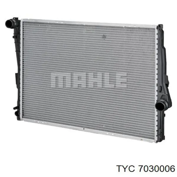 7030006 TYC radiador refrigeración del motor