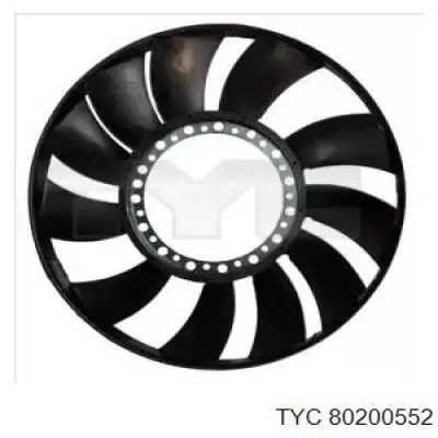 80200552 TYC rodete ventilador, refrigeración de motor