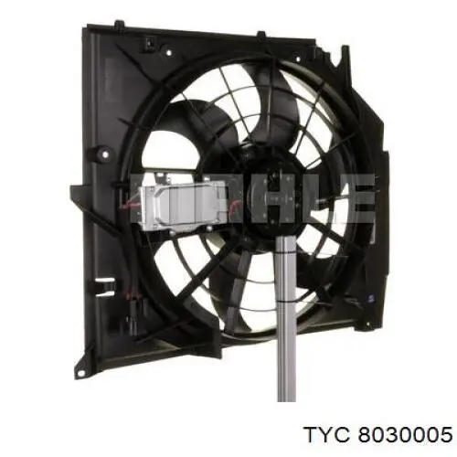 8030005 TYC rodete ventilador, refrigeración de motor