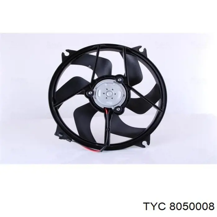 8050008 TYC ventilador (rodete +motor refrigeración del motor con electromotor completo)