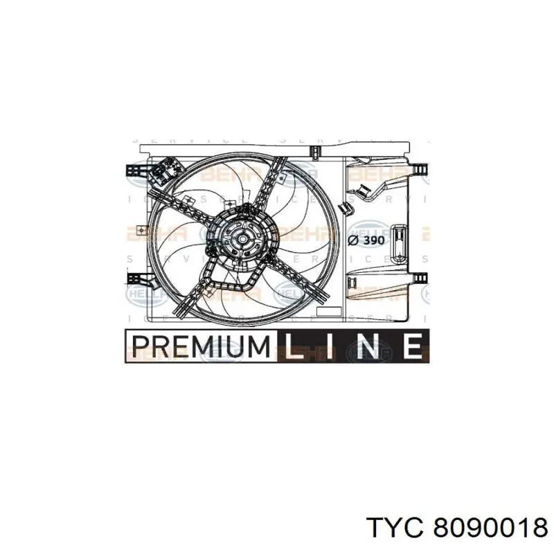 Ventilador, refrigeración motor Opel E5480 precio, desde 82,27 EUR