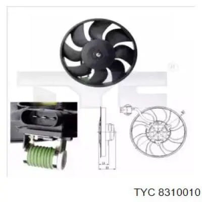 Motor del ventilador del sistema de refrigeración VAG 6K0959455S precio, desde 99,18 EUR