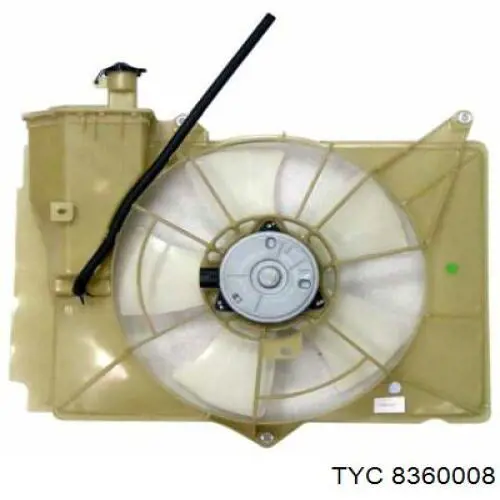 836-0008 TYC motor de ventilador, refrigeración, izquierdo