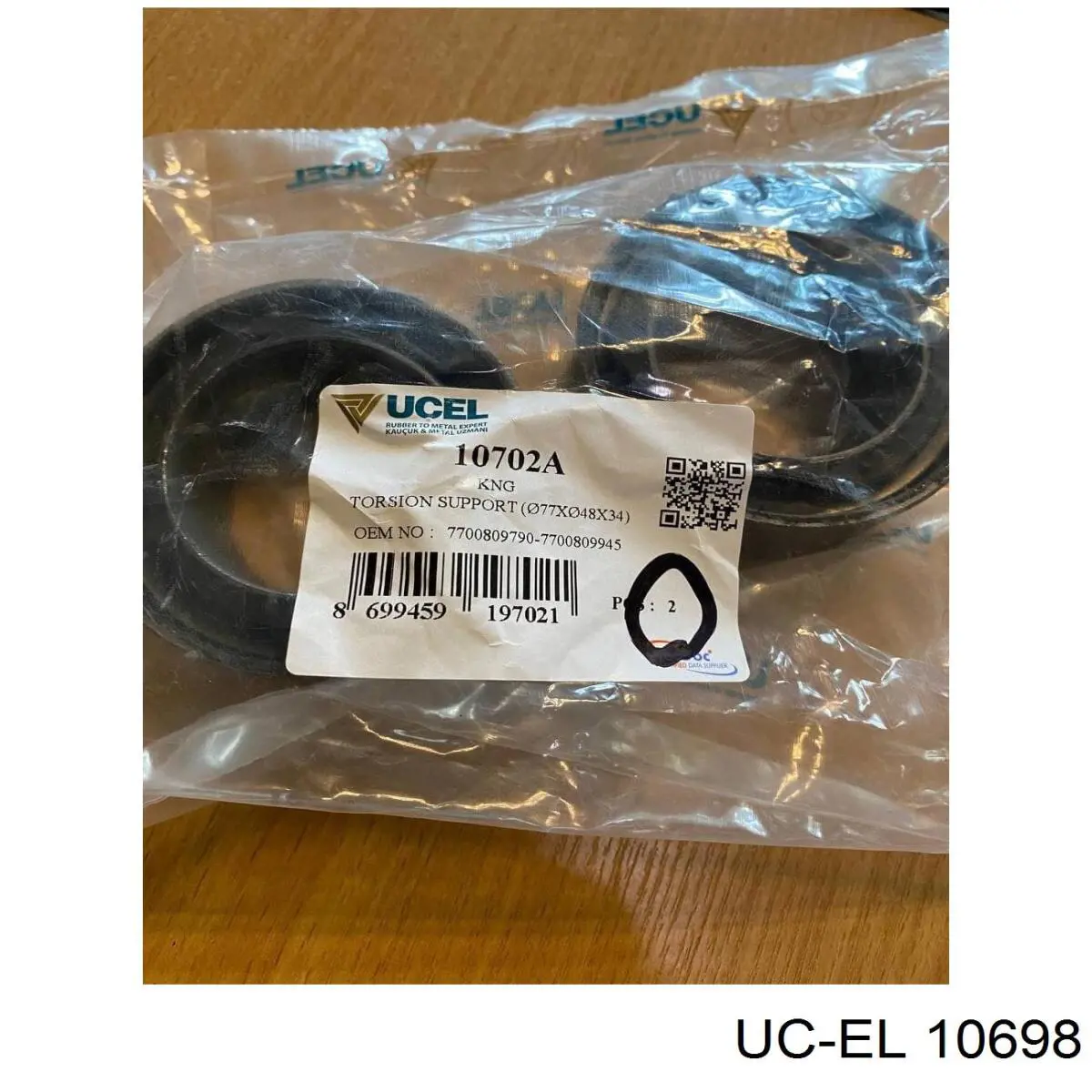 10698 Uc-el revestimiento del pedal, pedal de embrague