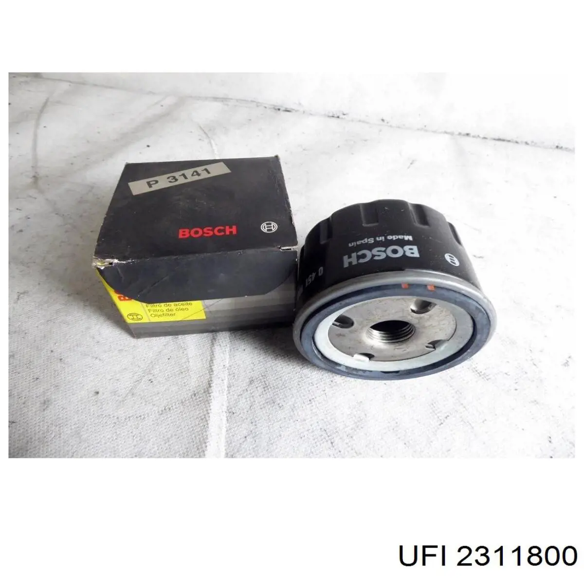 Filtro de aceite UFI 2311800 precio, desde 4,70 EUR