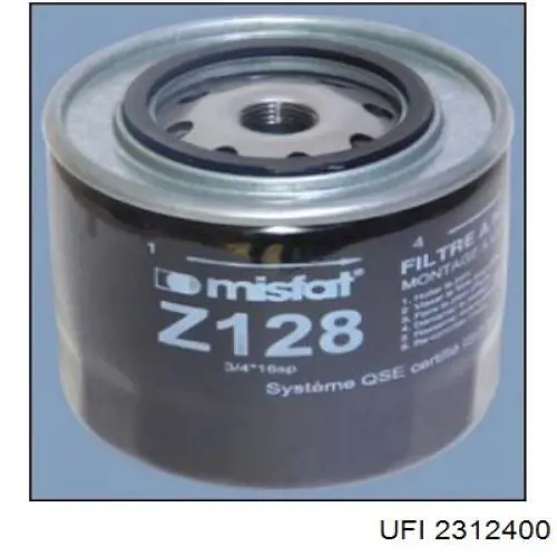 Filtro de aceite 2312400 UFI