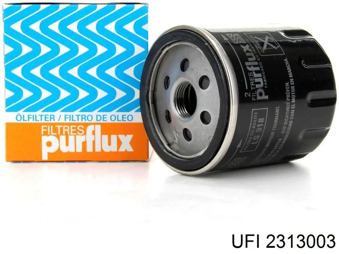 Filtro de aceite UFI 2313003 precio, desde 3,87 EUR
