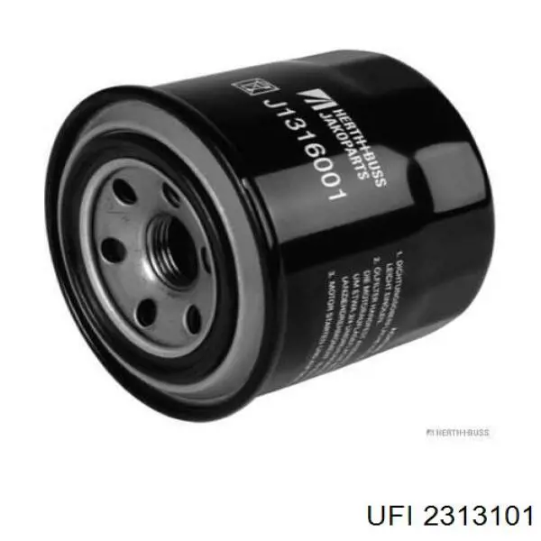 Filtro de aceite UFI 2313101 precio, desde 5,30 EUR