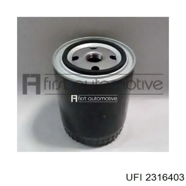 Filtro de aceite UFI 2316403 precio, desde 6,16 EUR