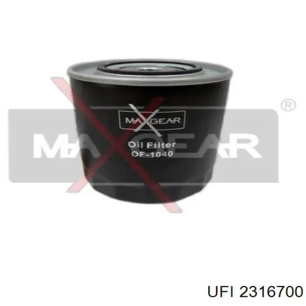 Comprar 2316700 UFI Filtros de aceite