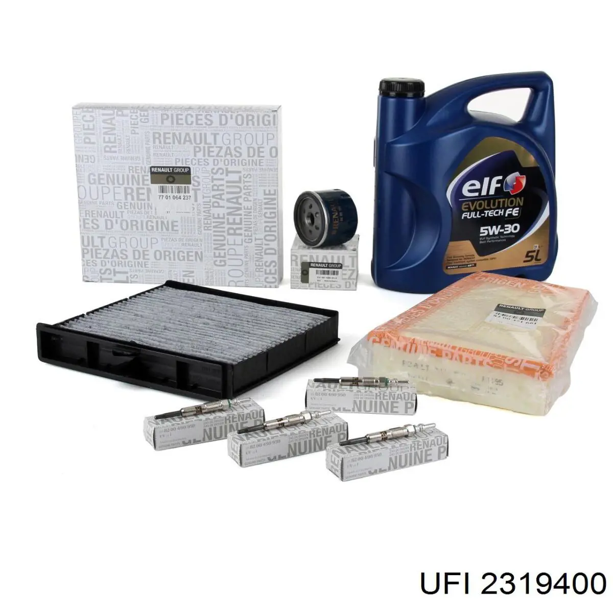 Filtro de aceite Renault Megane 1 LA0, LA1