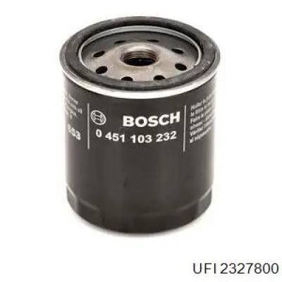 Filtro de aceite UFI 2327800 precio, desde 4,10 EUR