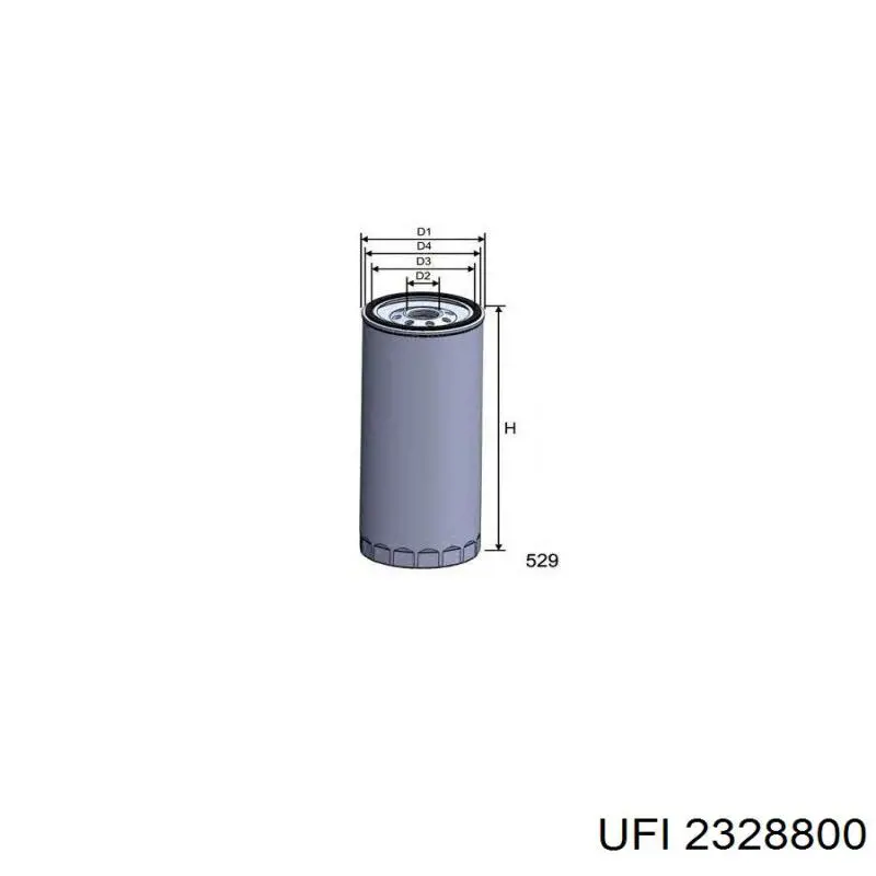 Filtro de aceite UFI 2328800 precio, desde 31,89 EUR