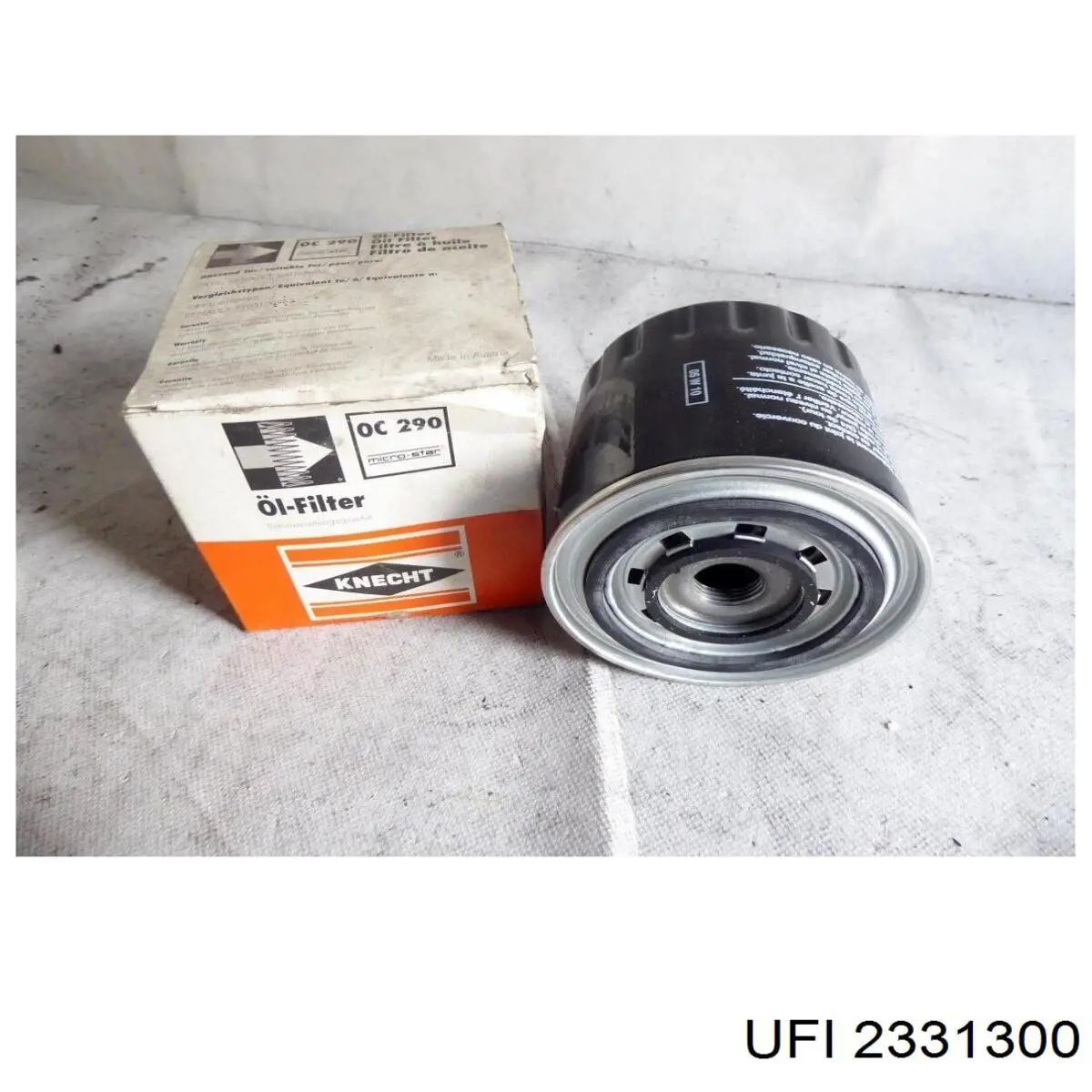 Filtro de aceite UFI 2331300 precio, desde 9,54 EUR