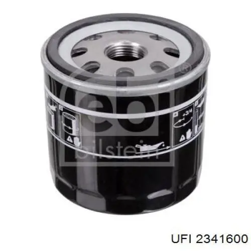 Filtro de aceite UFI 2341600 precio, desde 4,18 EUR