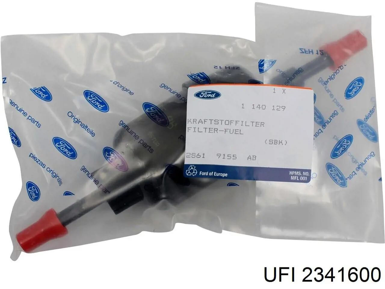 2341600 UFI Filtro aceite