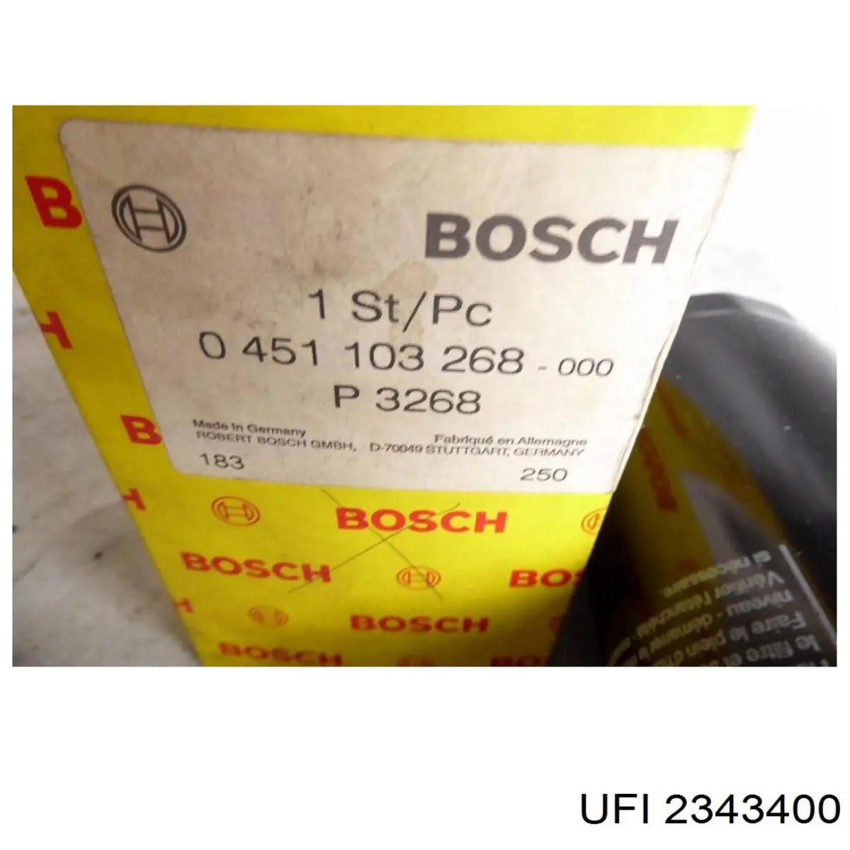 Filtro de aceite UFI 2343400 precio, desde 7,39 EUR