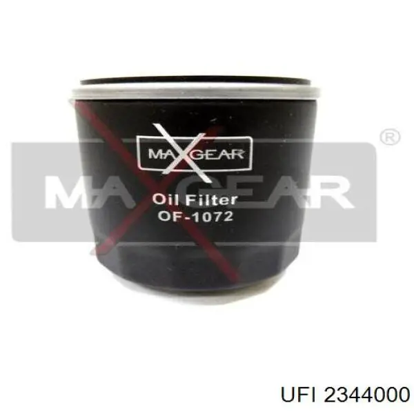 Filtro de aceite UFI 2344000 precio, desde 4,42 EUR
