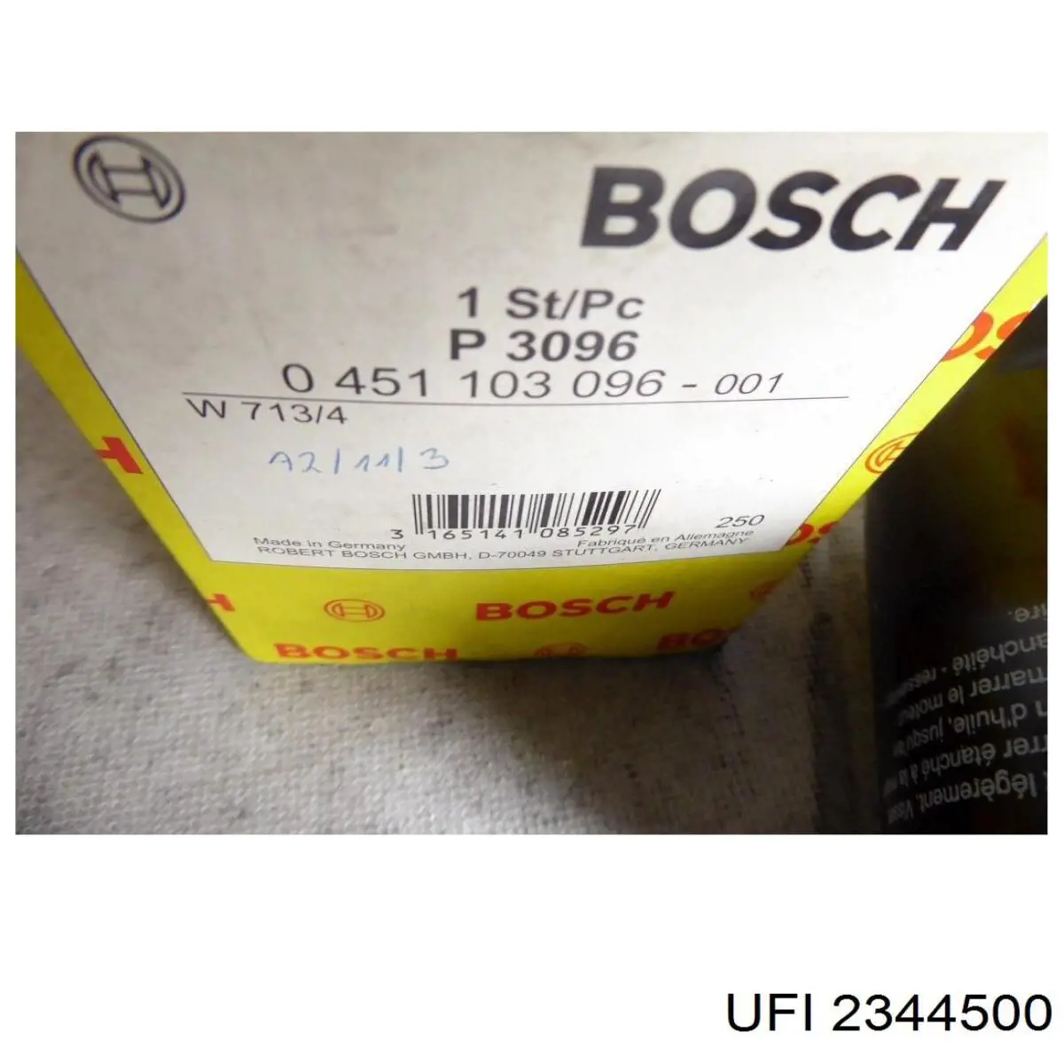 Filtro de aceite UFI 2344500 precio, desde 4,80 EUR