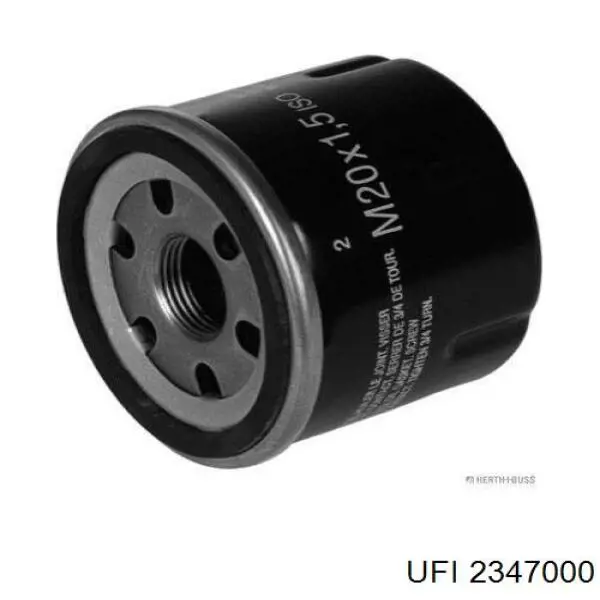 Filtro de aceite UFI 2347000 precio, desde 4,75 EUR