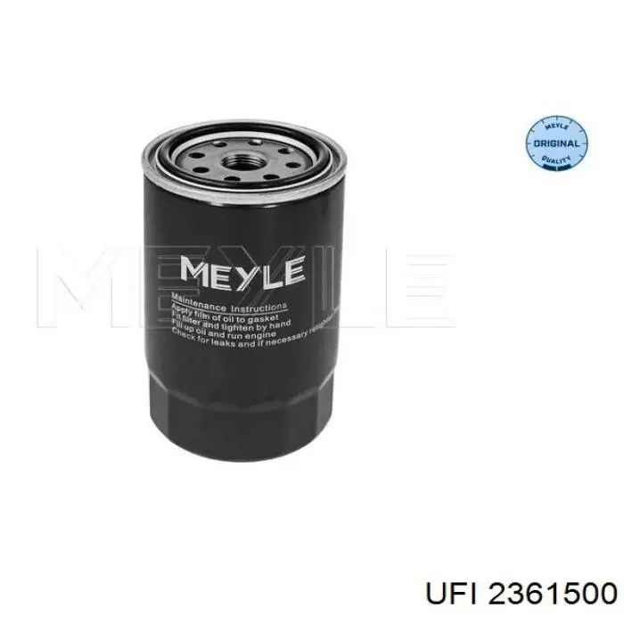 2361500 UFI Filtro aceite