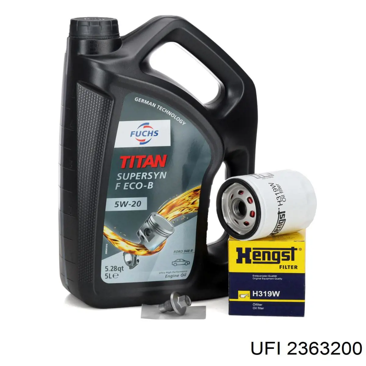 Filtro de aceite motor UFI 2363200