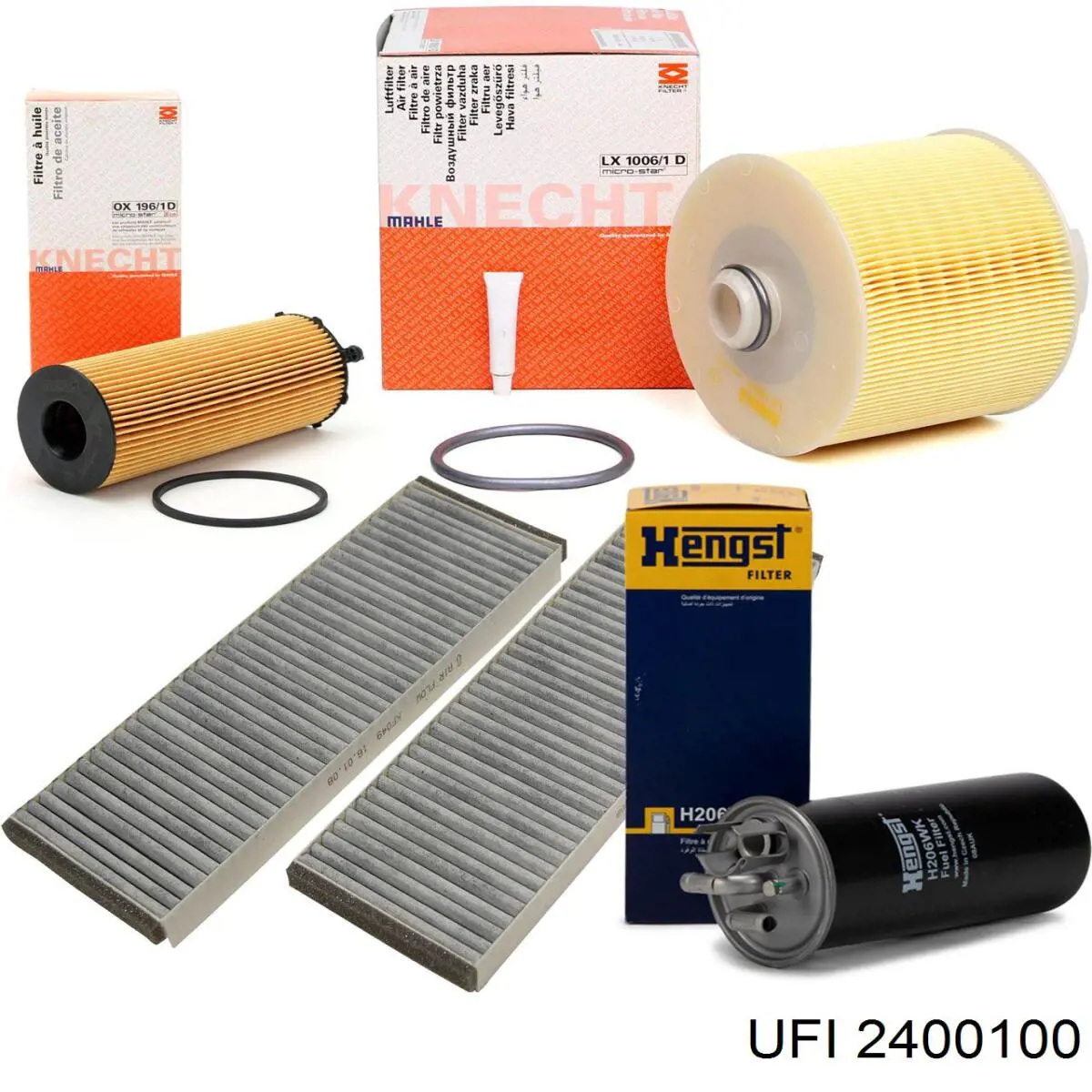 Comprar 2400100 UFI Filtro diesel