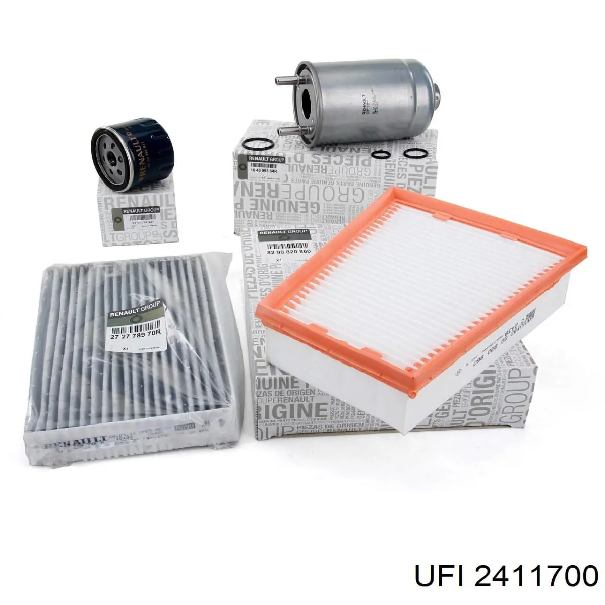 2411700 UFI Filtro de gasolina