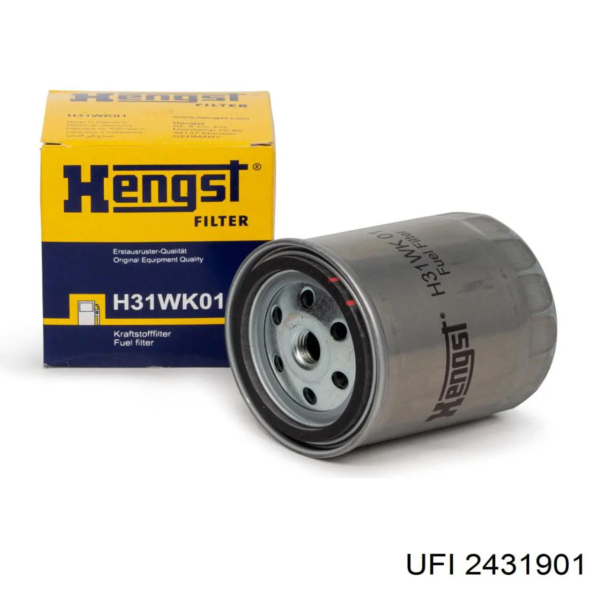 Filtro combustible UFI 2431901 precio, desde 4,63 EUR