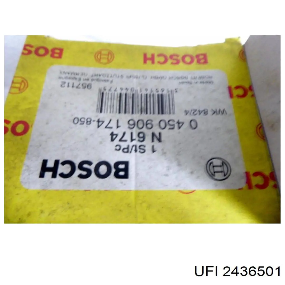 2436501 UFI Filtro de gasolina