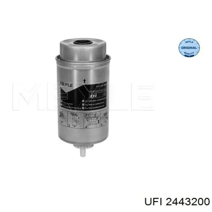 Filtro combustible UFI 2443200 precio, desde 22,08 EUR