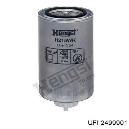 Comprar 2499901 UFI Filtro diesel
