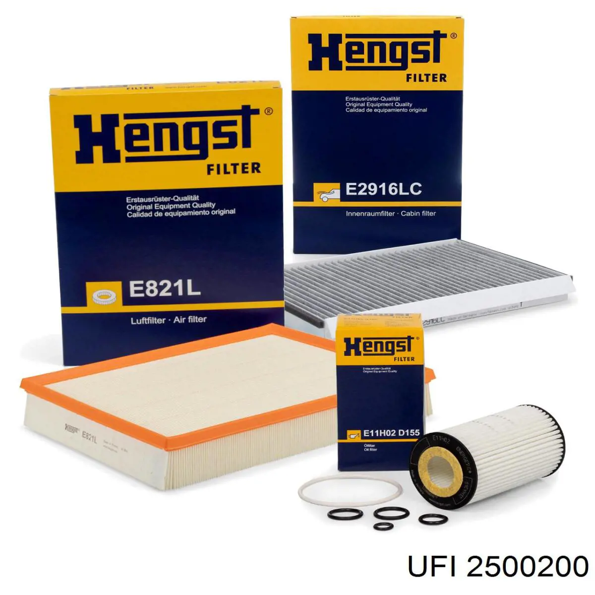 Filtro de aceite 2500200 UFI