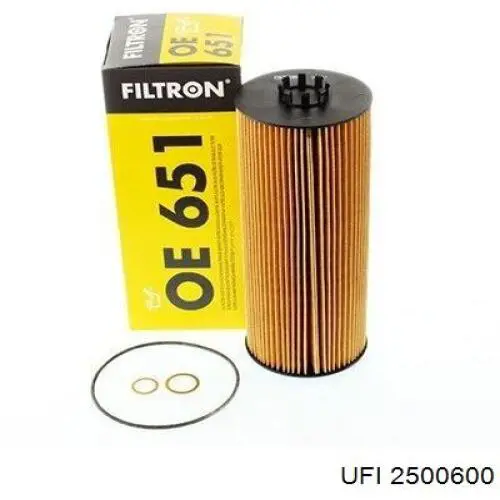 Filtro de aceite UFI 2500600 precio, desde 11,53 EUR