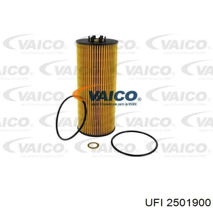 Filtro de aceite UFI 2501900 precio, desde 7,48 EUR