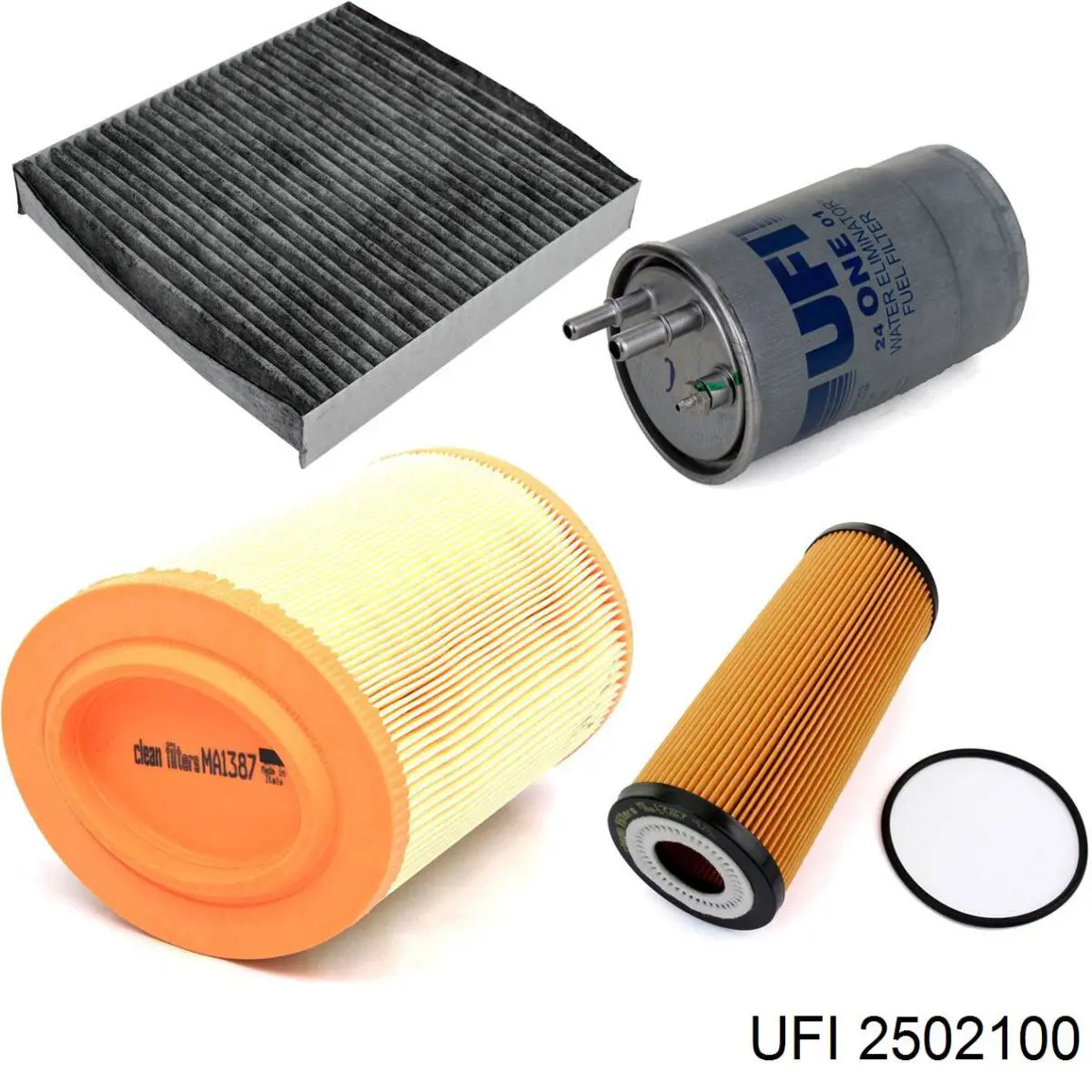 Filtro de aceite 2502100 UFI