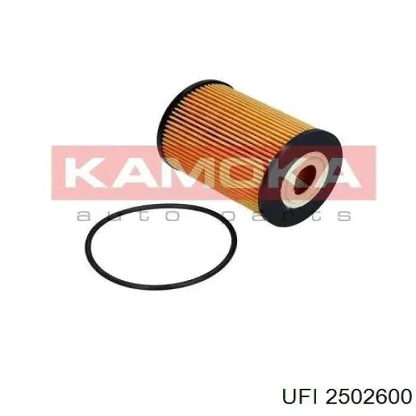 Filtro de aceite UFI 2502600 precio, desde 6,87 EUR