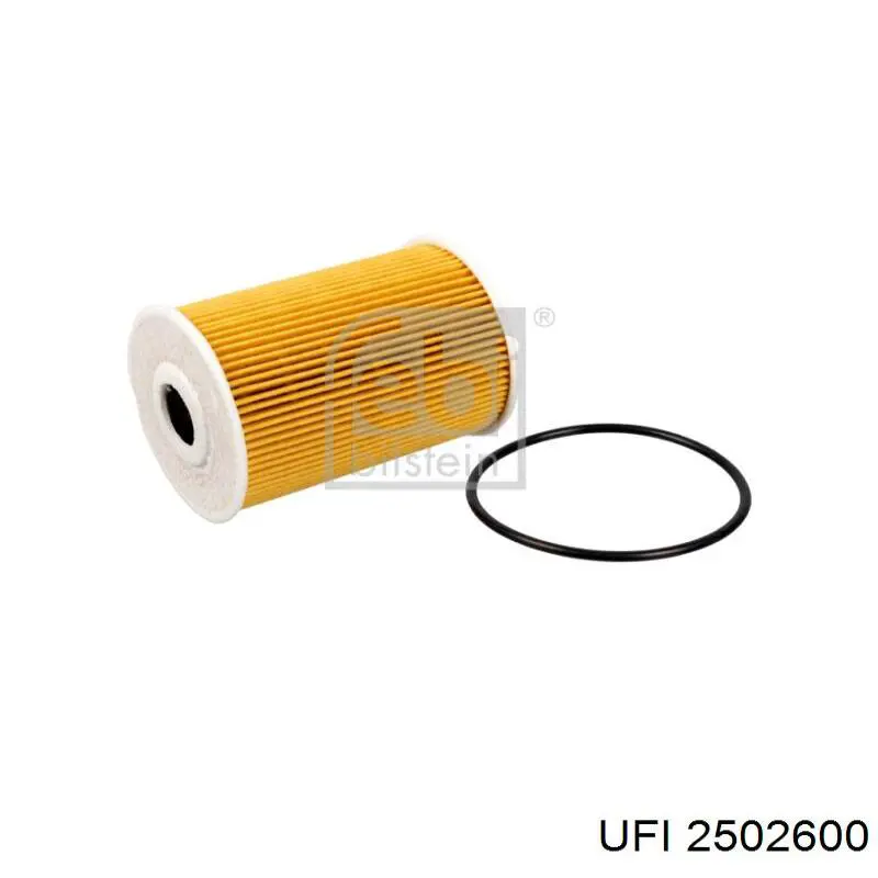 Filtro de aceite UFI 2502600 precio, desde 6,87 EUR