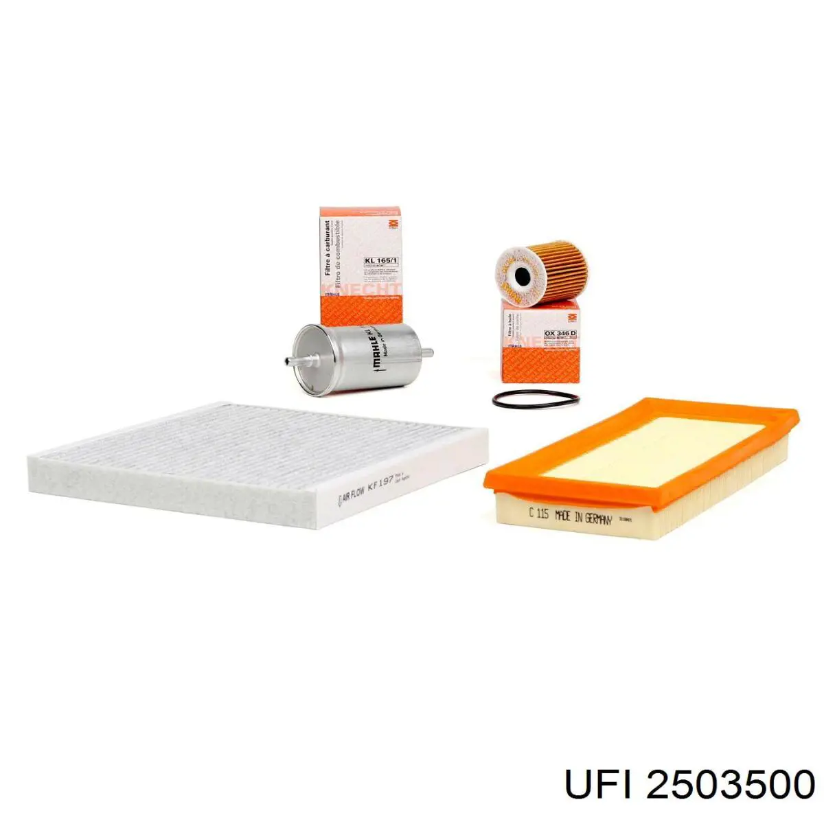 Comprar 2503500 UFI Filtros de aceite