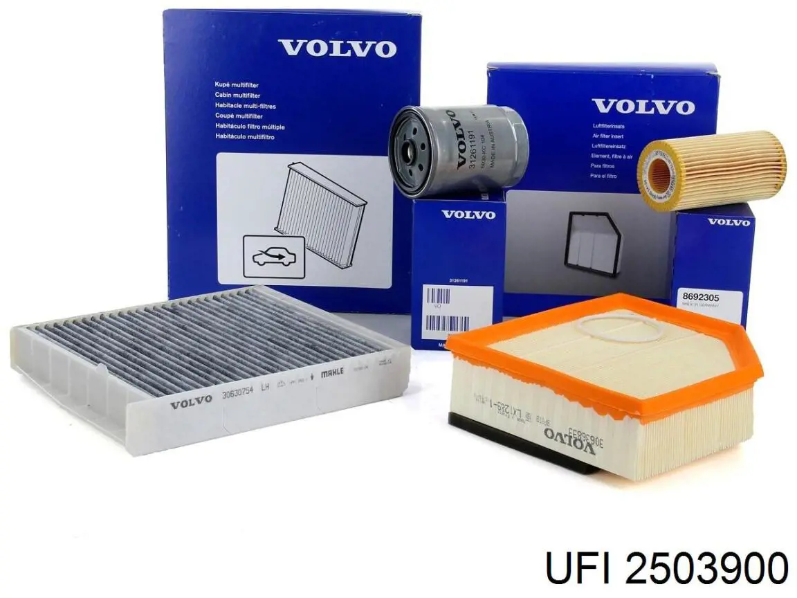 Filtro de aceite motor UFI 2503900
