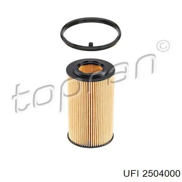 Filtro de aceite UFI 2504000 precio, desde 5,14 EUR