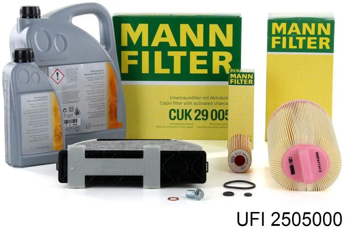 Comprar 2505000 UFI Filtros de aceite