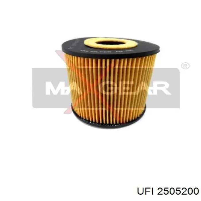 Filtro de aceite UFI 2505200 precio, desde 6,43 EUR