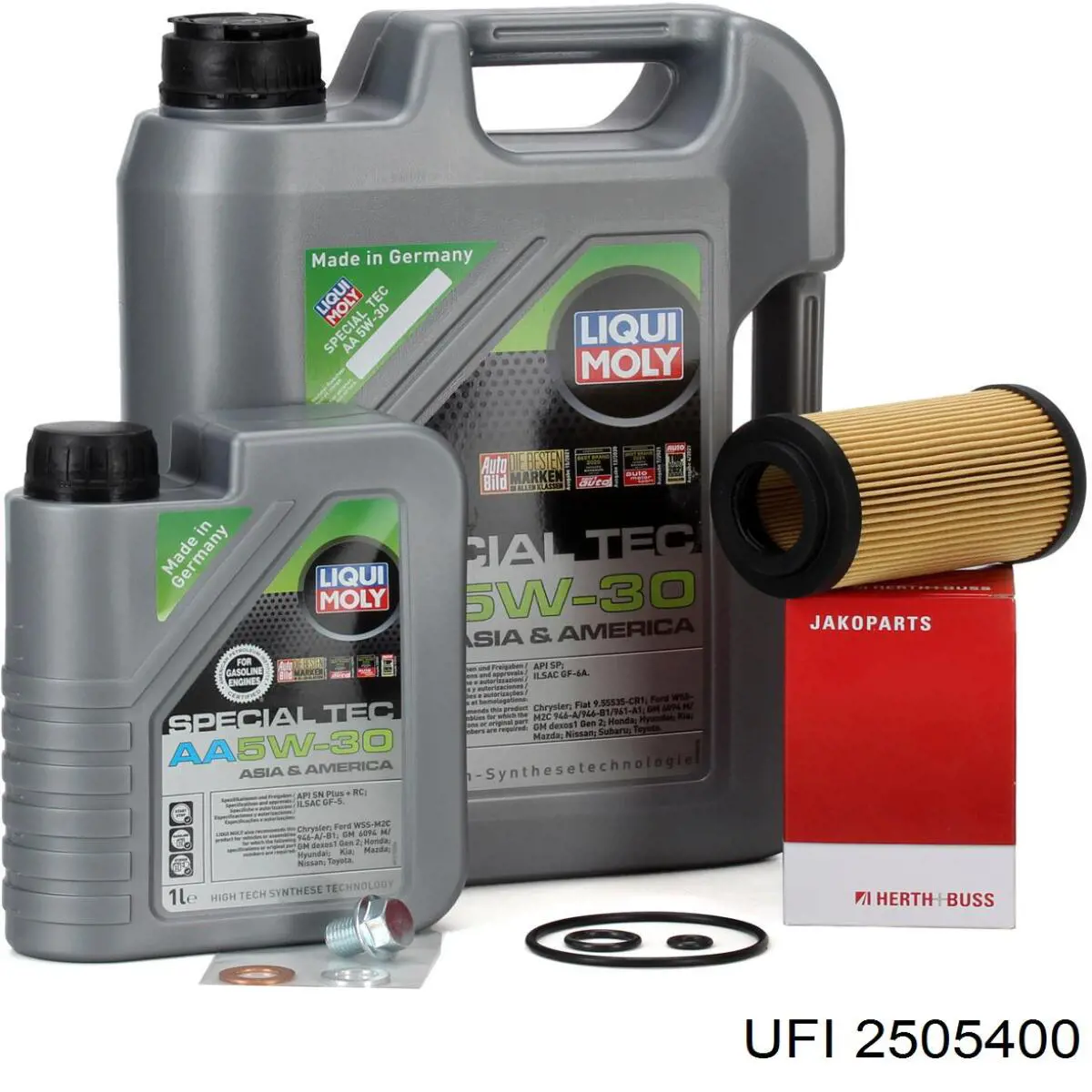 2505400 UFI Filtro aceite
