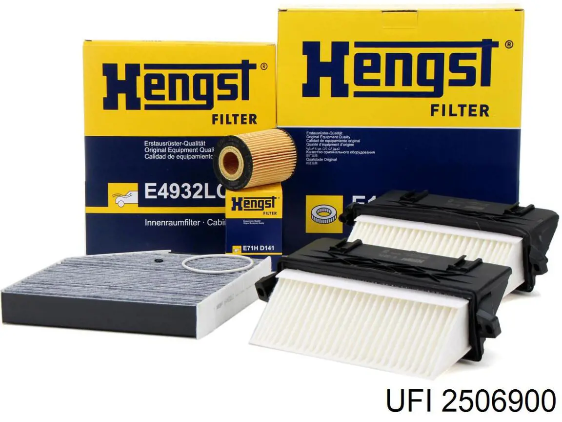 Filtro de aceite 2506900 UFI