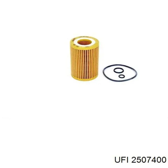 Filtro de aceite UFI 2507400 precio, desde 6,81 EUR
