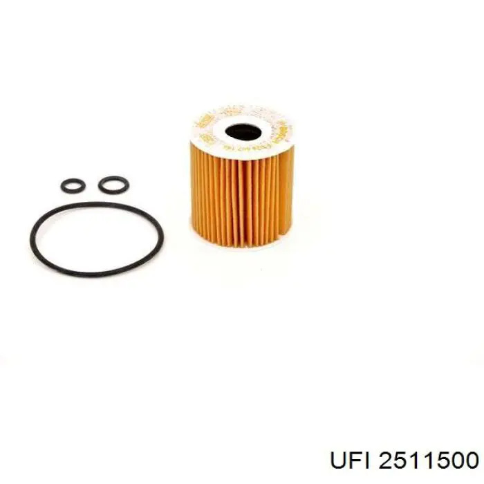 Filtro de aceite UFI 2511500 precio, desde 6,38 EUR