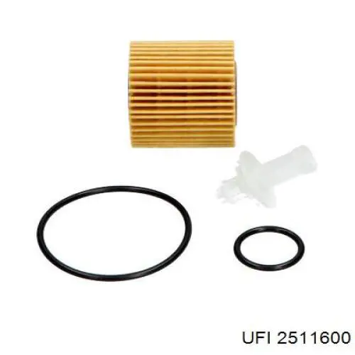 Filtro de aceite UFI 2511600 precio, desde 5,70 EUR